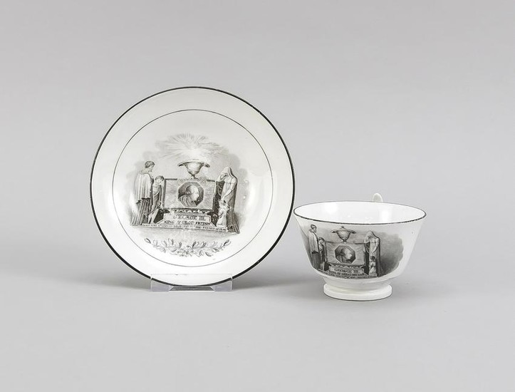 Cup with saucer, Eng