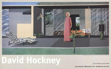 David Hockney - Beverly Hills Housewife - 2001 Offset
