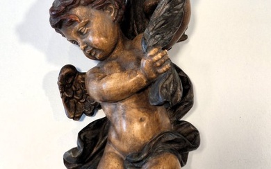 Decorative ornament - Religious figure of Angel. - Spain