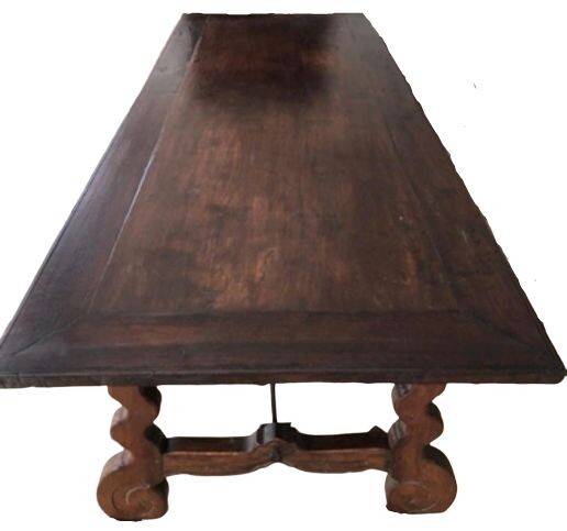 Dining table - Oak, Stained wood - Second half 19th century