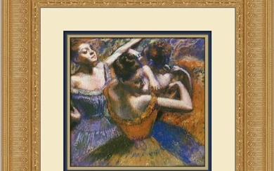 Edgar Degas Dancers Custom Framed Print