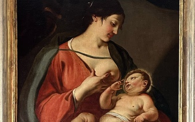 Elisabetta Sirani (Bologna 1638 - 1665), Attribuito a, Madonna con...