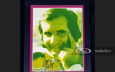 Emerson Fittipaldi Signed Photograph