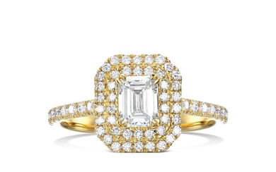 Engagement ring - 1.16ct. Diamond