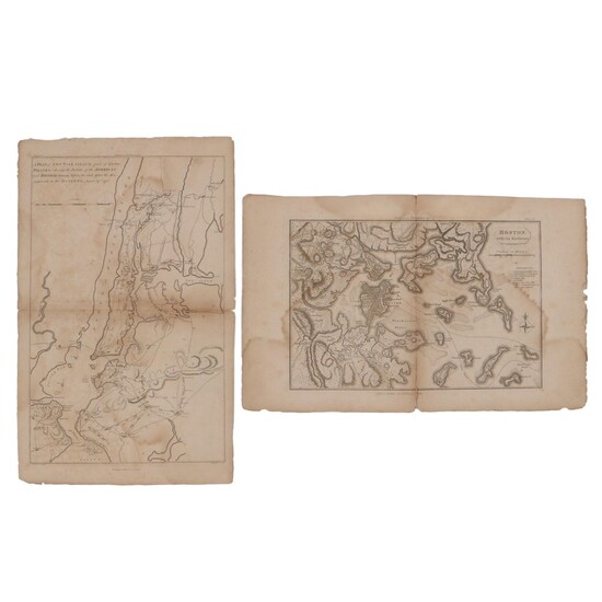 Engraving Maps for "The Life of George Washington," Circa 1803