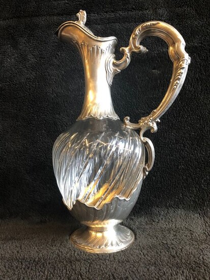 Ewer - .950 silver - France - Late 19th century