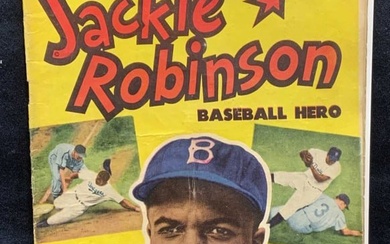 Fawcett Jackie Robinson Baseball Hero #6 1952