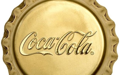 Fiji - 25 Dollar 2018 Coca Cola Goldmünze in Kronkorken Form - Gold