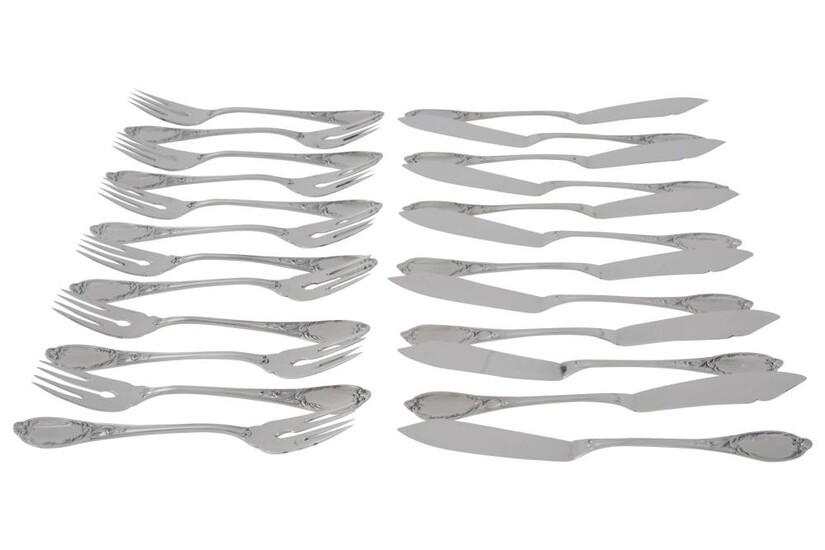 Fish cutlery, 24 pieces | Fischbesteck, 24 teilig