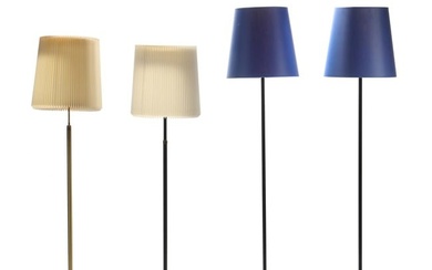 Four Continental Modern Floor Lamps