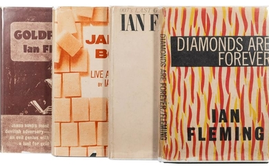 Four James Bond Pirated Editions.