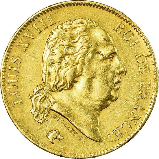 France - 40 Francs 1816 - Gold