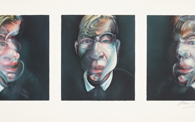 Francis Bacon, Trois études pour un autoportrait (after, Three Studies for a Self-portrait 1979) (S. 15, T. 11)