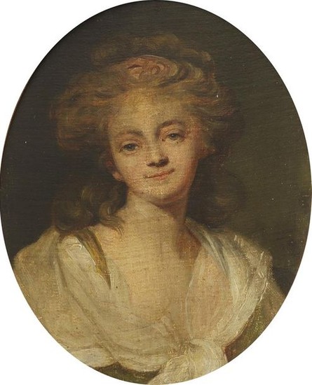 French School 18th Century Portrait of a lady Oil …