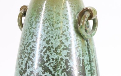 Fulper Crystalline Pottery Vase