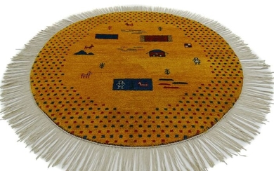 Gabbeh - Round carpet - 152 cm - 152 cm