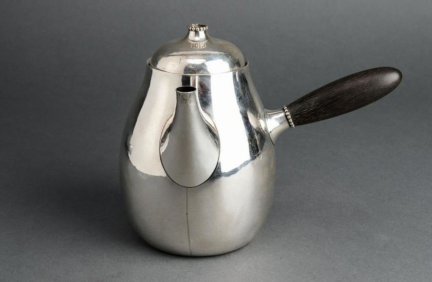 Georg Jensen Sterling Silver Coffee Pot w Lid