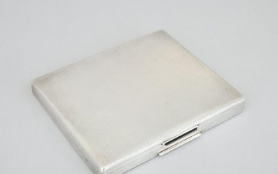 German Silver Rectangular Table Cigarette Box