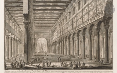 Giambattista Piranesi (1720-1778) Spaccato... - Lot 11 - Ader