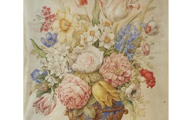 Giovanna Garzoni (Italian, 1600–1670), , Flowers in a