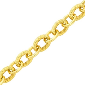 Gold Link Bracelet, David Yurman