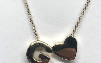 Gold, Yellow gold - Necklace with pendant