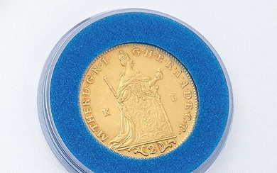 Gold coin, double ducat, Hungary, 1765 ,...