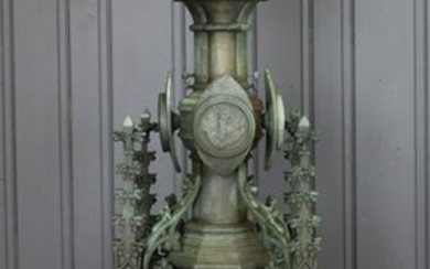 Gothic Bronze Fountain Head