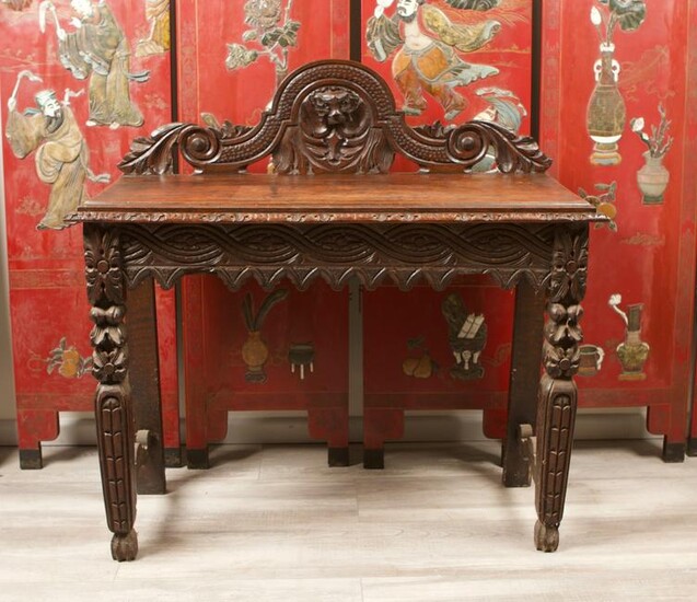 Gothic Revival c1890s Hall Table