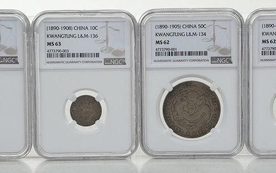 Group Four Chinese Coins