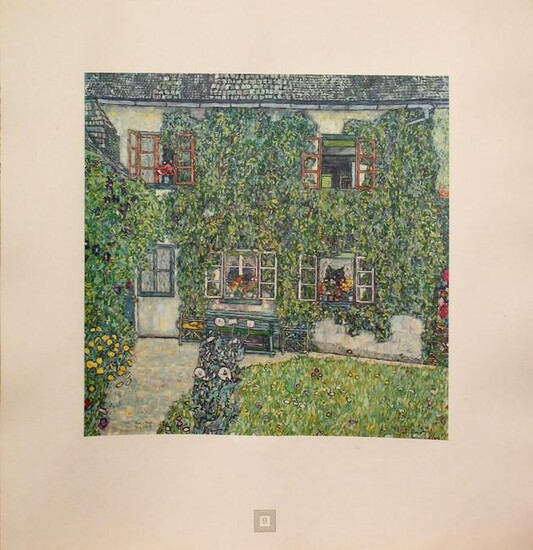 Gustav Klimt (After) - Haus im Garten