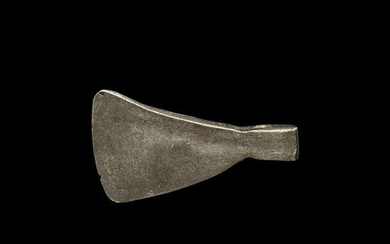 Iron Age Celtic Silver Axe Pendant