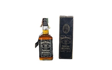 Jack Daniel’s Old N°7 Whiskey Tennessee U.S.A. Etichetta e capsula...
