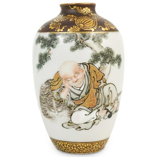 Japanese Porcelain Satsuma Vase