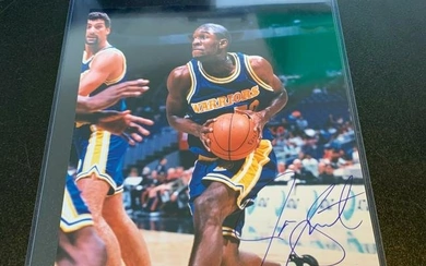 Joe Smith Signed Autographed 8x10 NBA Photo With Scoreboard COA