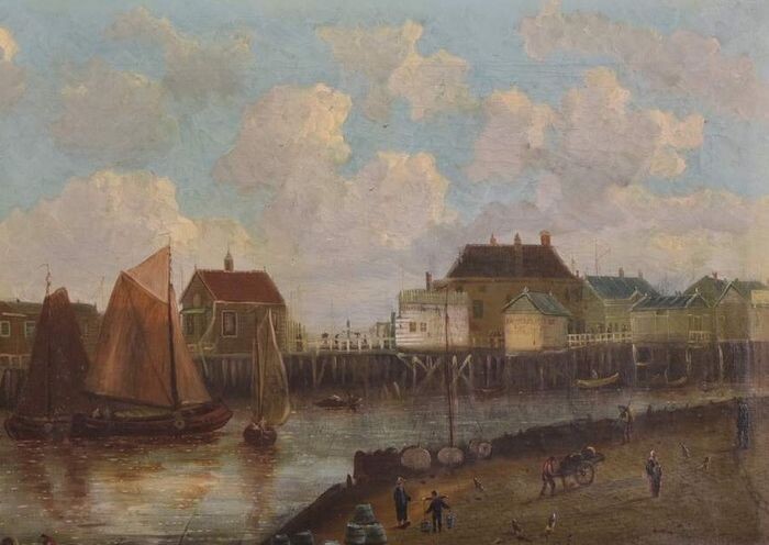 Johannes Albertus Hesterman sr. (1848-1916) - The harbour