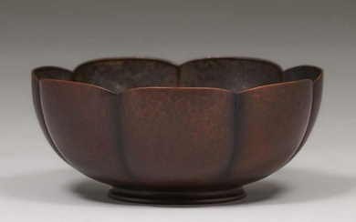 Karl F. Leinonen & Sons - Boston Hammered Copper Bowl