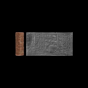 Kassite Cylinder Seal with a Worshipper