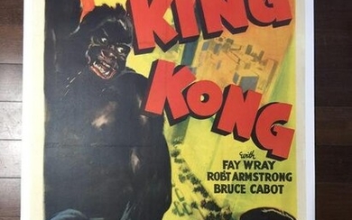 King Kong (r.1942) US 1 SH Movie Poster LB
