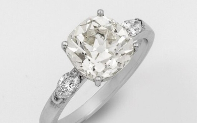 Classic diamond solitaire ring