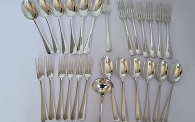 Koninklijke Van Kempen en Begeer/ Voorschoten - Cutlery set (26) - Haags Lofje - .835 silver