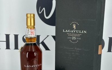 Lagavulin 25 years old - 200th Anniversary - Original bottling - 700ml