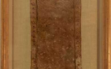Large mortuary cloth, possibly Peru, pre-Columbian period