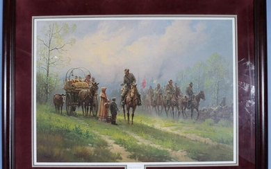 Limited print, Siege of the South by G. Harvey