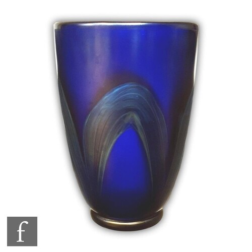 Loetz - An early 20th Century vase, circa 1905, of footed sl...