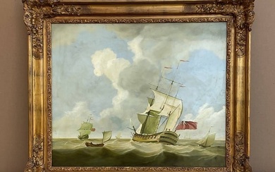 Louis Dodd Oil an English Warship
