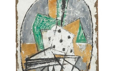 MARCEL JANCO (1895-1984) JEU DE DÉS, 1920 Peinture
