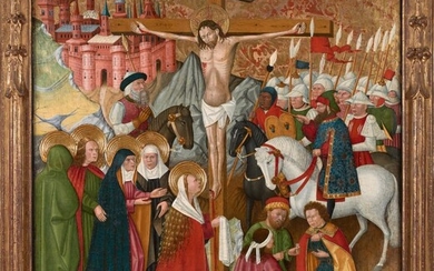 Maestro de Belmonte (siglo XV). La Crucifixión