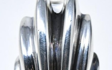 Massive Signed Sculptural Sterling Silver Ring