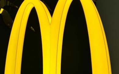 McDonalds insegna illuminata - Lighted sign - Plastic